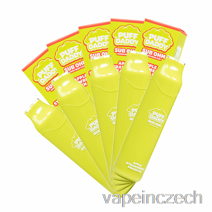 [10-balení] Puff Daddy 6000 Jednorázové Vape Pero